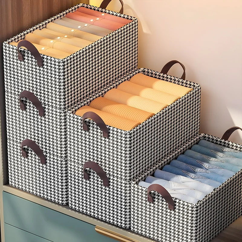 Space Saving Folding Jeans Storage for Closet