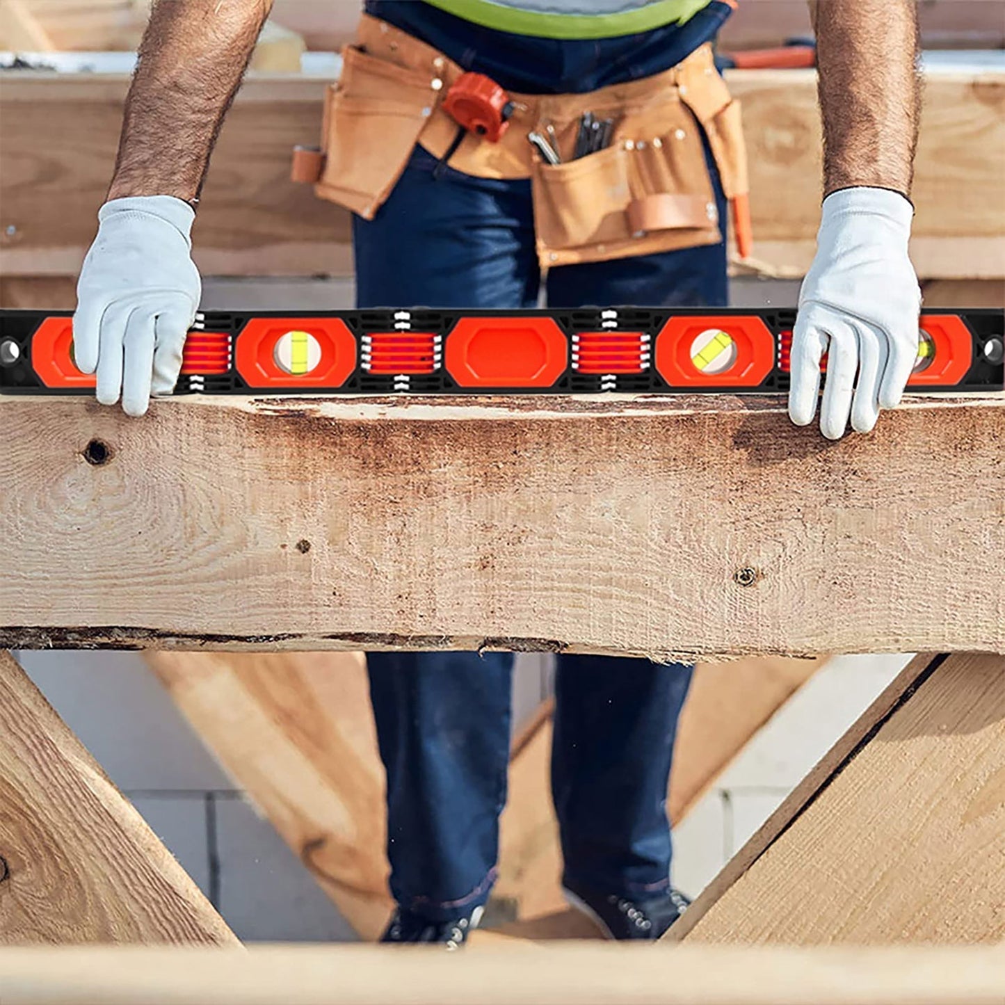 Accurate Compact Folding Laser Level Tool