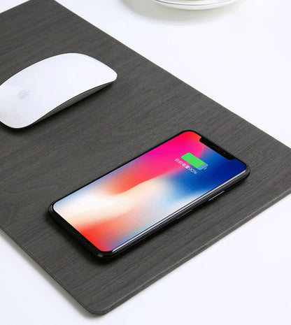Fast Wireless Gaming Mousepad with Non-Slip Base