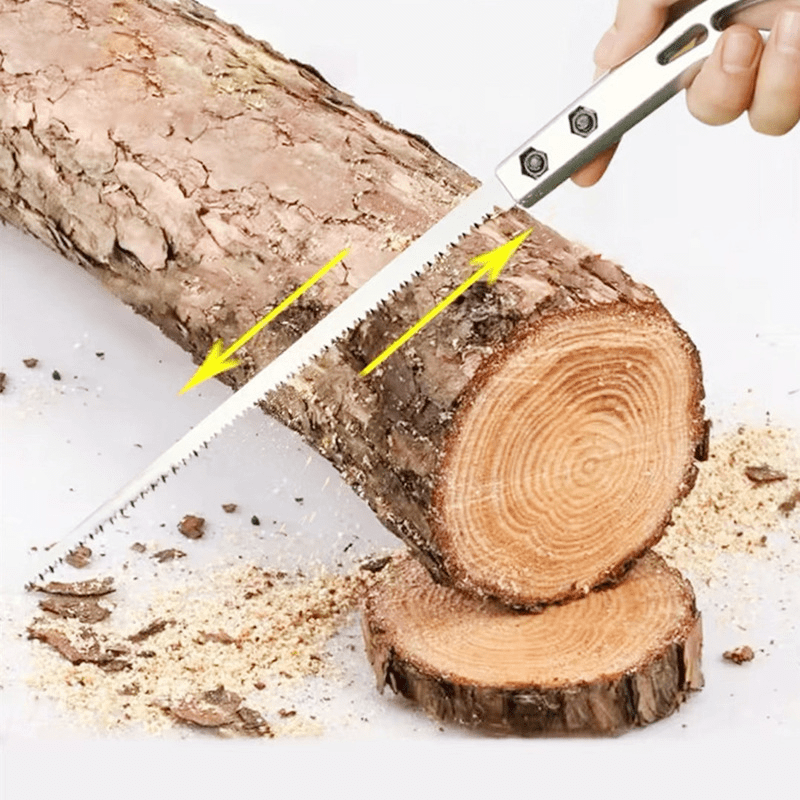 Ergonomic Hand Saw with Lightweight Steel Blade – Precision Cutting Tool for Garden and Workshop Tasks-2