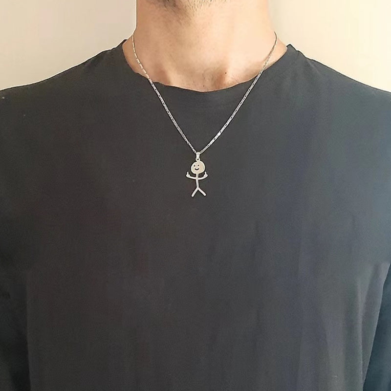 Trendy Funny Pendant Necklace