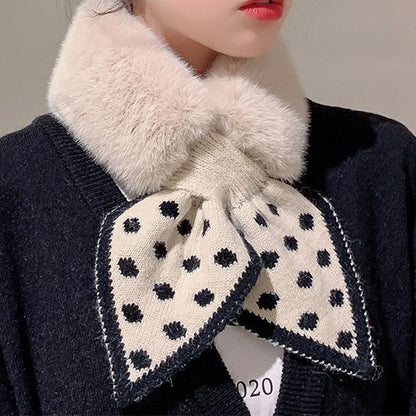 Soft Thick Faux Fur Winter Scarf