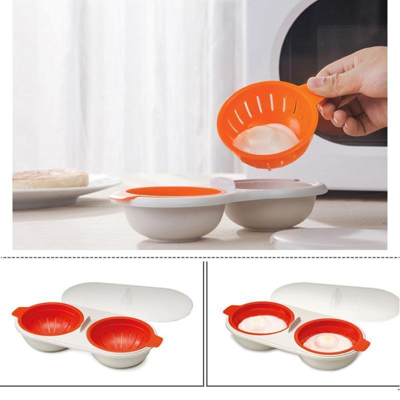 Compact Easy Microwave Egg Boiler