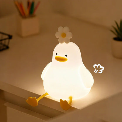 Soft LED Bedside Table Lamp with Dimmer and Timer