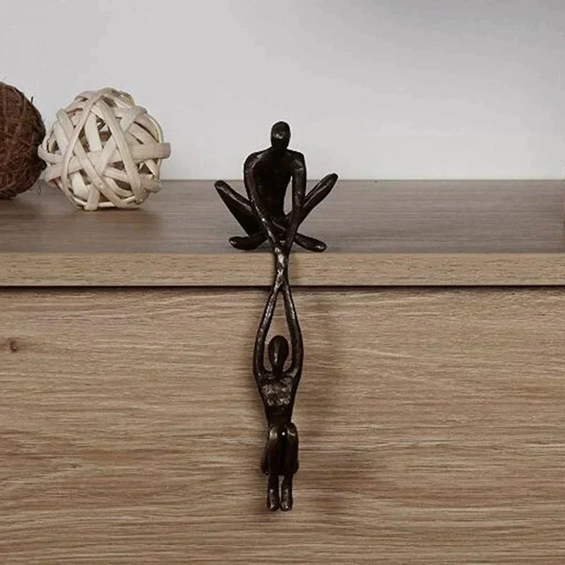Romantic Couple Figurine Home Decor Sculpture - Fesara
