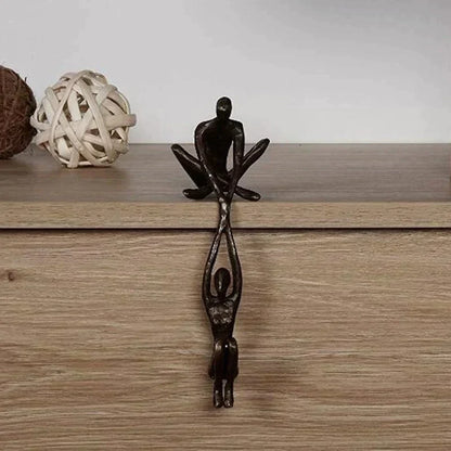 Romantic Couple Figurine Home Decor Sculpture - Fesara