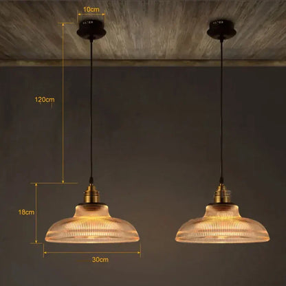 Luxury Glass Drop Pendant Light
