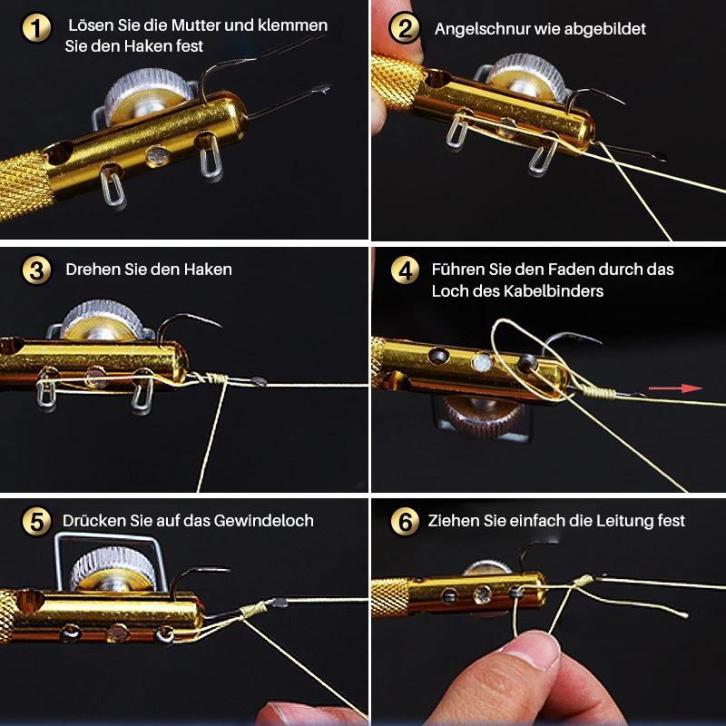 Easy Fishing Knot Tyer Tool