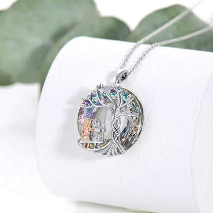 Unique Hollow Heart Friendship Pendant