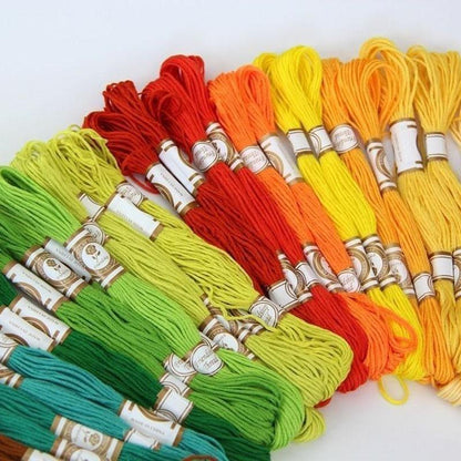 Colorful Cotton Thread Floss