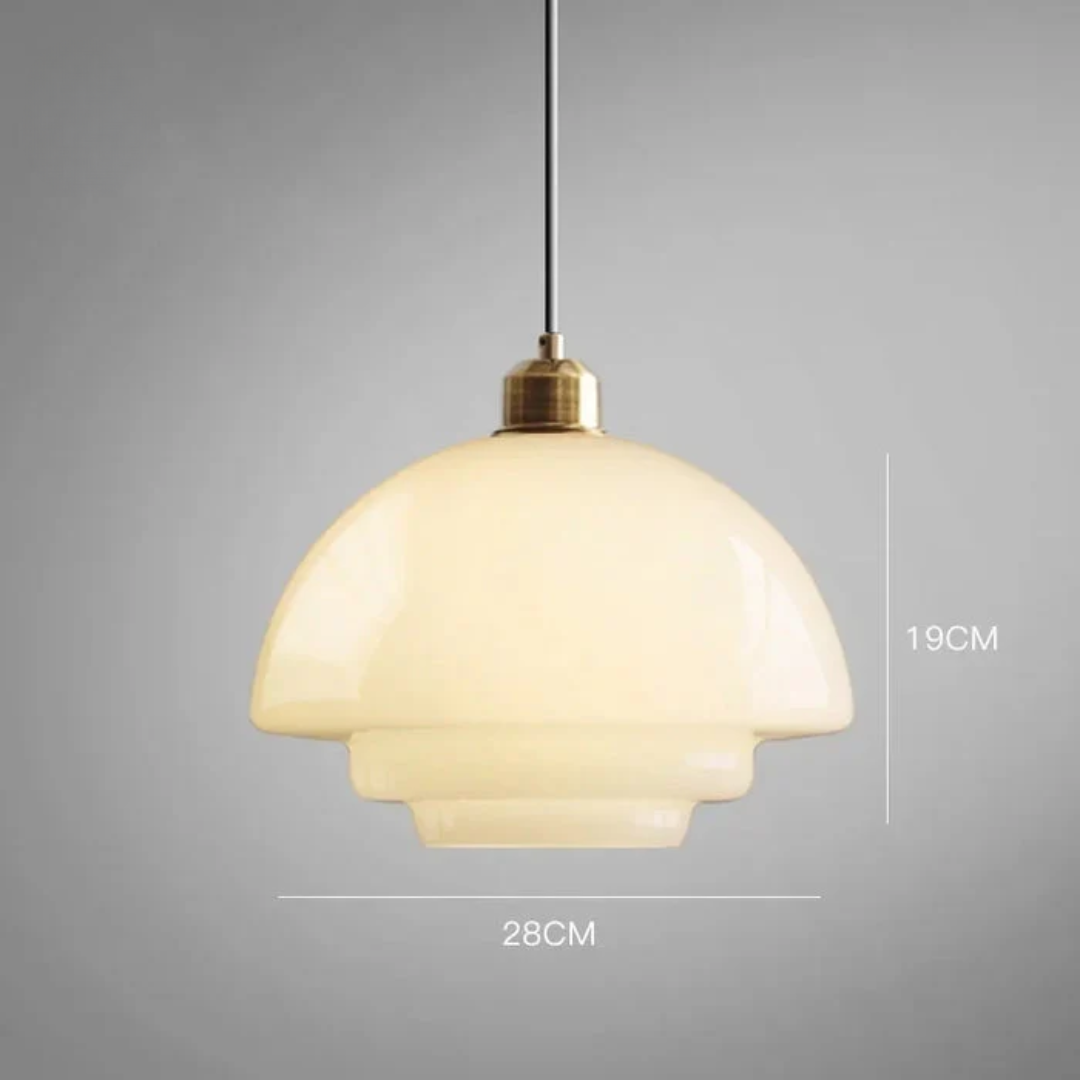 Elegant Clear Glass Hanging Light