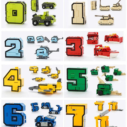 Fesara Building Play Action Figure with Numbers