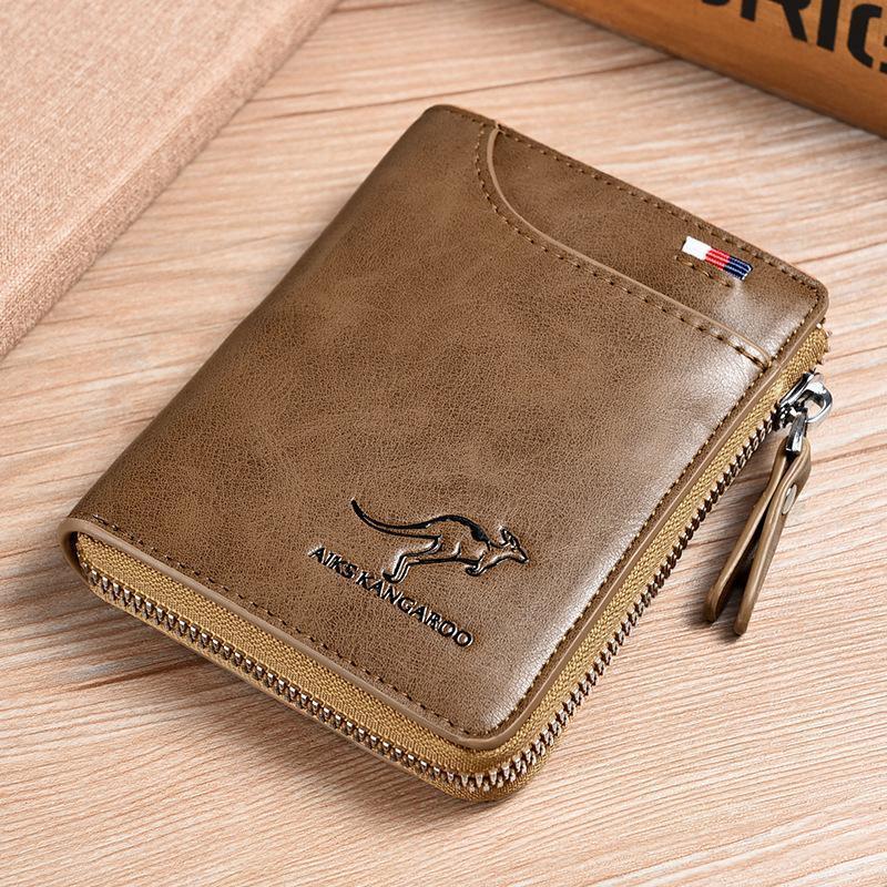 Secure Leather Wallet with RFID Protection - Fesara