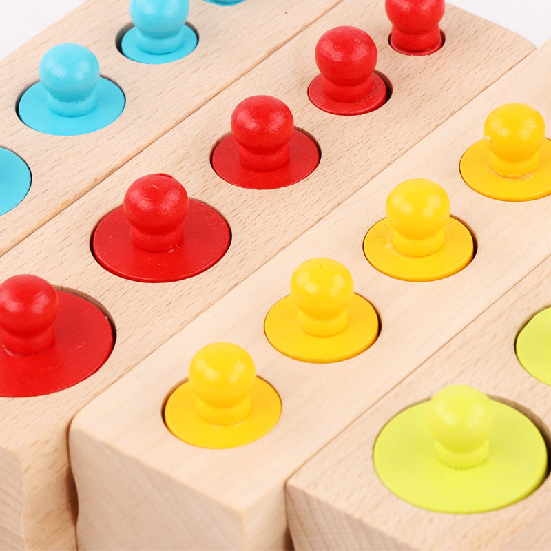 Educational Wooden Number Color Learning Toy