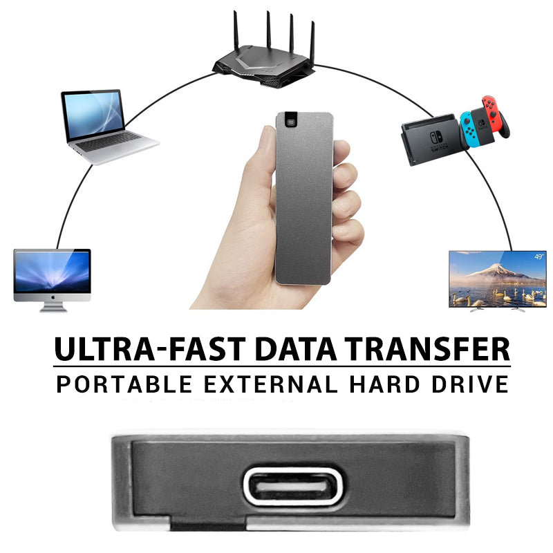 Compact External Hard Drive
