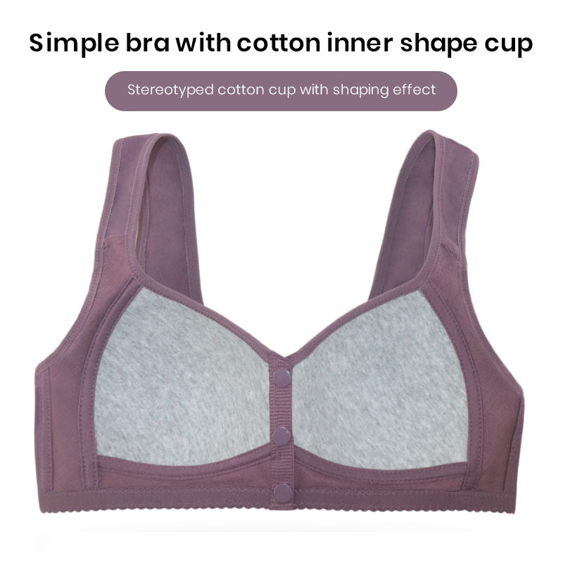Comfortable Elderly Front Fasten Underwear