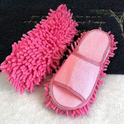 Practical Floor Cleaning Mop Slippers