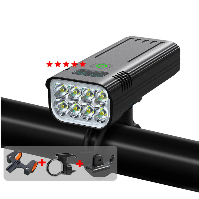Bright 5000 Lumen USB Rechargeable Bicycle Light