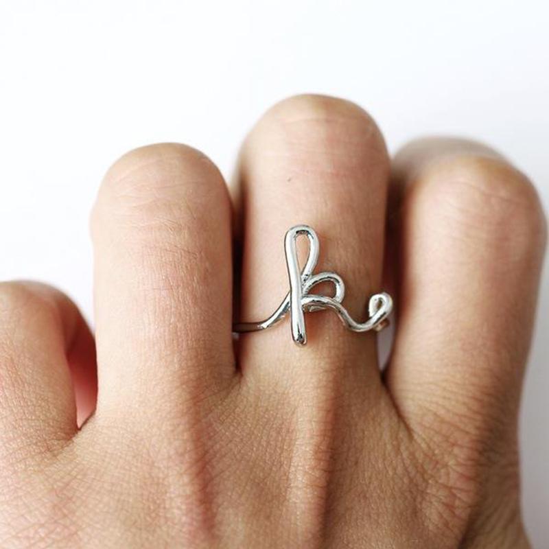Fesara | Classic Alphabet Ring