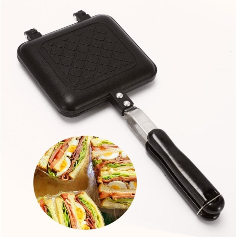 Easy Double Sided Non Stick Toast Maker Pan