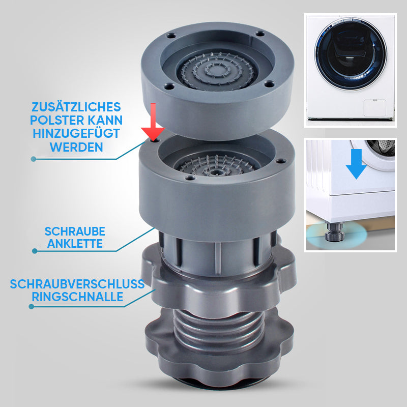 Portable 4 Piece Adjustable Washer Stand