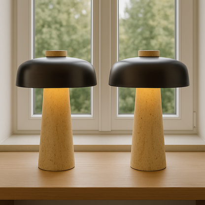 Elegant Marble Table Lamp – Soft Glow & Sleek Style