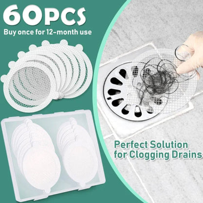 Easy Clean Shower Hair Filter Trap
