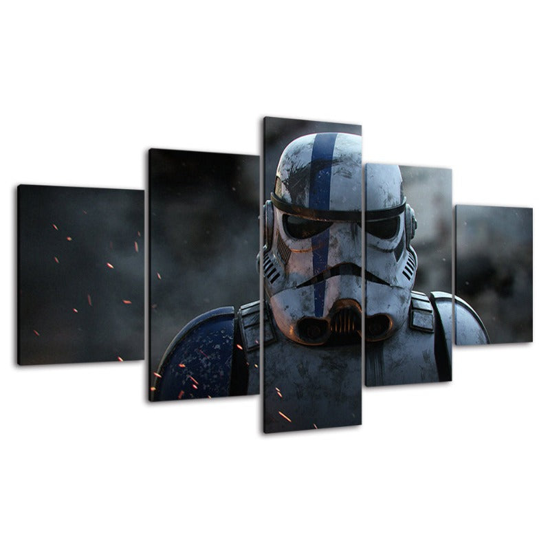 Star Wars Stormtrooper 5-Piece Canvas Art Set