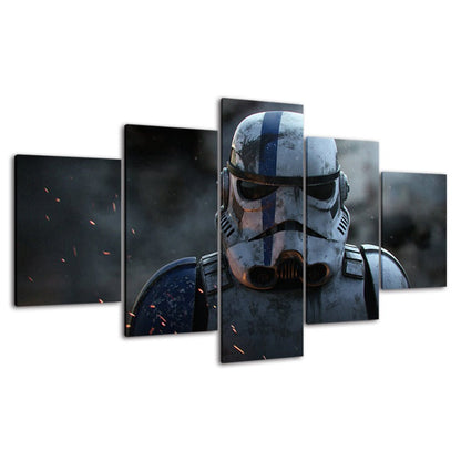 Star Wars Stormtrooper 5-Piece Canvas Art Set