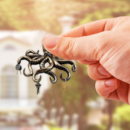 Stylish Octopus Key Rack Organizer
