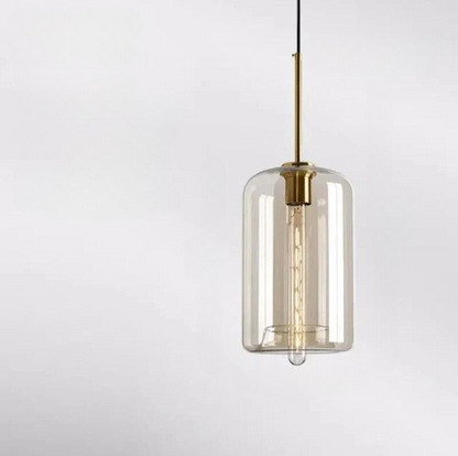 Modern Scandinavian Glass Pendant Lamp