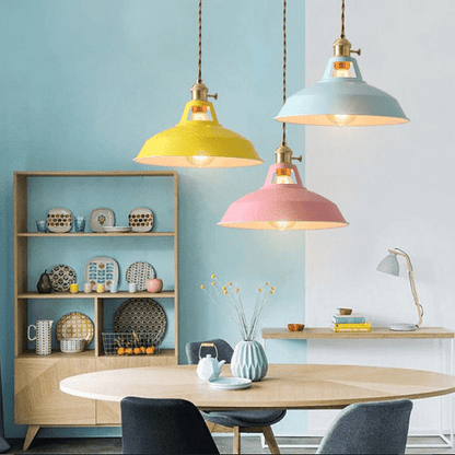 Pretty Pastel Pendant Light Fixture