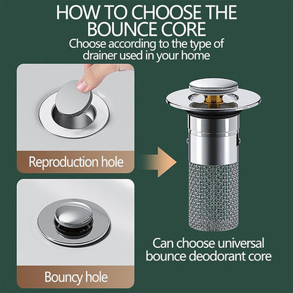 Easy Clean Sink Hair Filter Strainer