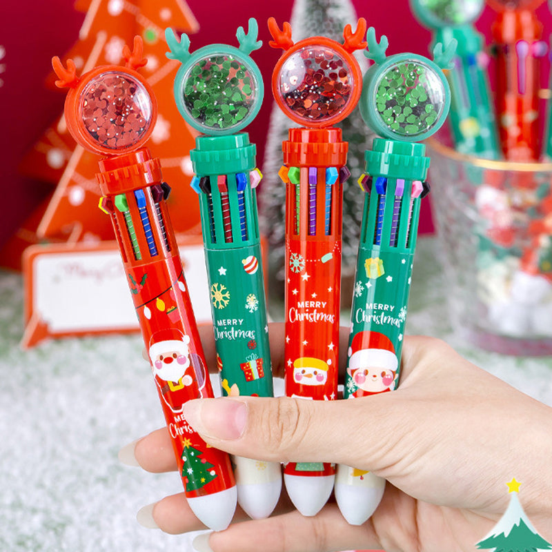 Colorful Holiday Sparkle Pens