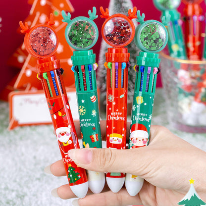 Colorful Holiday Sparkle Pens