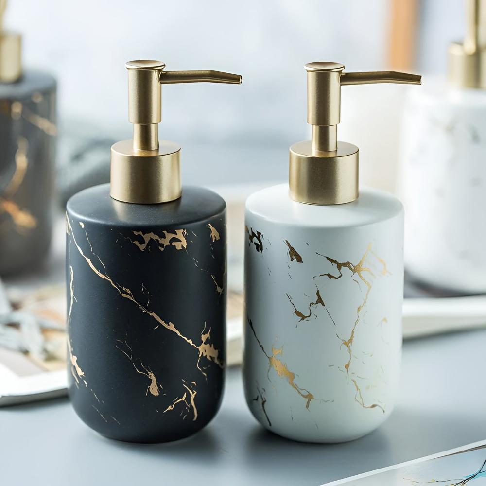 Elegant Marble Soap Dispenser