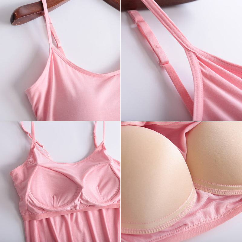 Comfortable Sports Tank Top with Bra