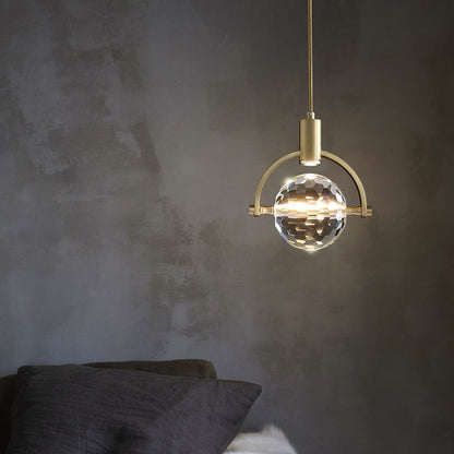 Luxurious Crystal Pendant Ceiling Light - Fesara