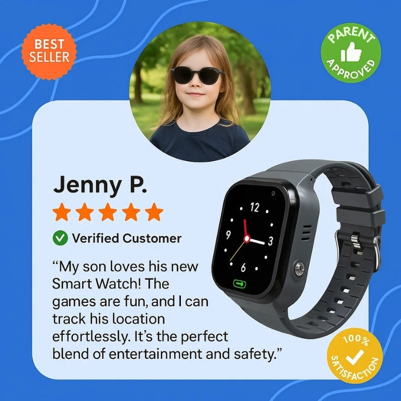 Children's GPS Tracking Wrist Watch