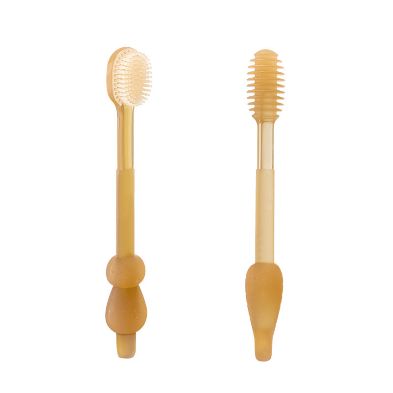 Soft Baby Silicone Toothbrush Set with Travel Case - Fesara