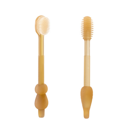 Soft Baby Silicone Toothbrush Set with Travel Case - Fesara