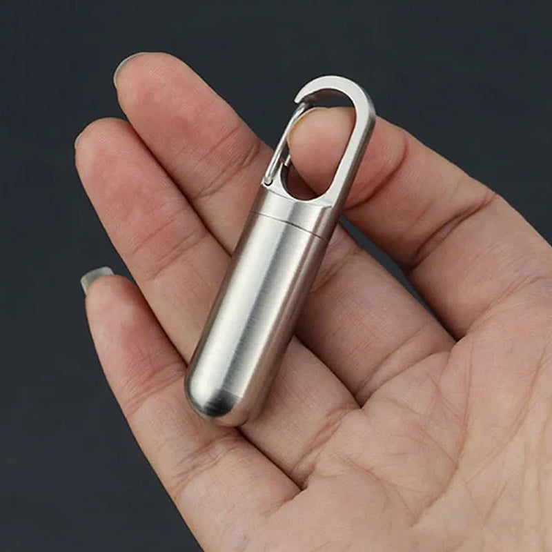 Travel Medication Case Stainless Steel Box
