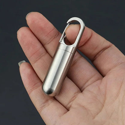 Travel Medication Case Stainless Steel Box