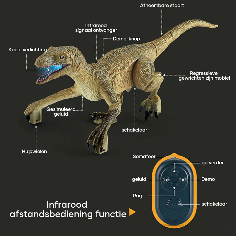 Fun Remote Control T-Rex Dinosaur Toy