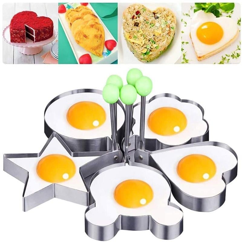Non-Stick Egg Mold Stainless Steel Cooker