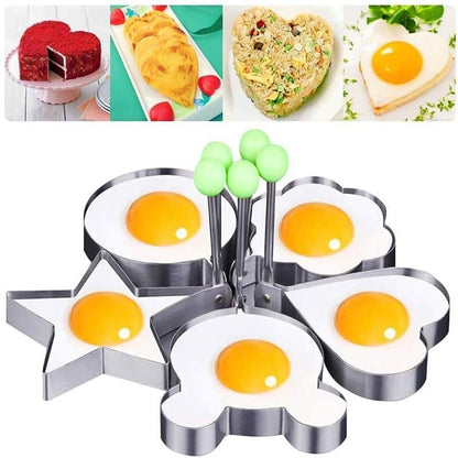 Non-Stick Egg Mold Stainless Steel Cooker