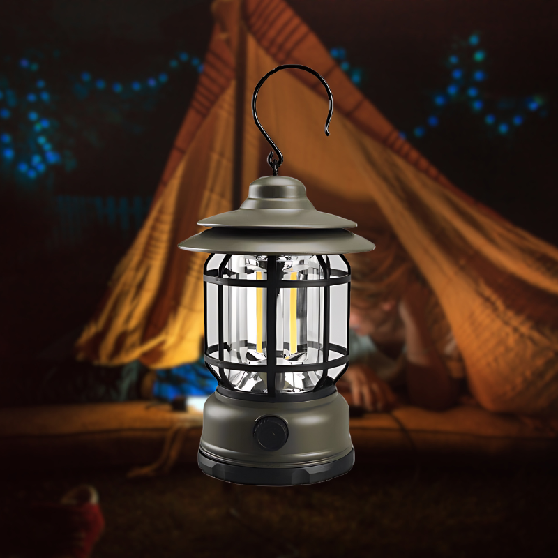 Variant image for Retro Portable Lamp - Smart LED Lights with Vintage Design, Energy-Efficient-3