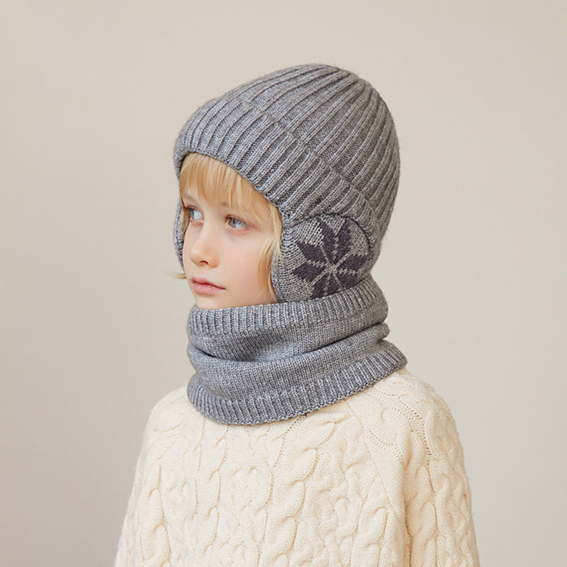 Cozy Kids Fleece Scarf and Beanie Set