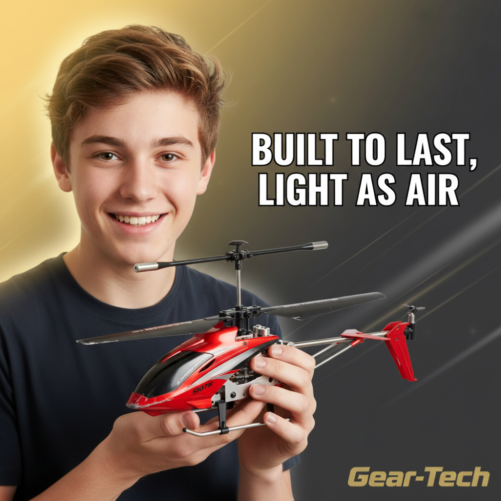 Tough Crash Proof RC Helicopter with LED Lights