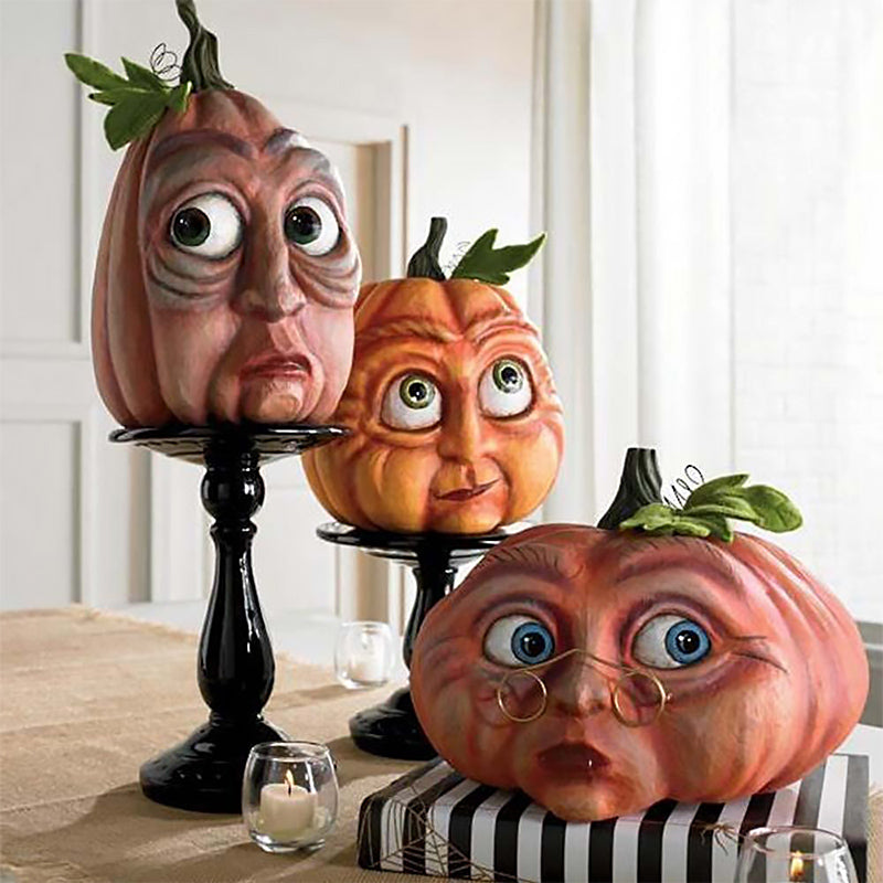 Colorful Fall Pumpkin Decor